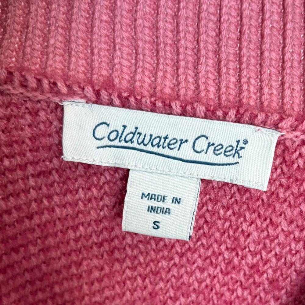 Coldwater Creek Love Notes oversized Cardigan Swearer - Picture 6 of 14